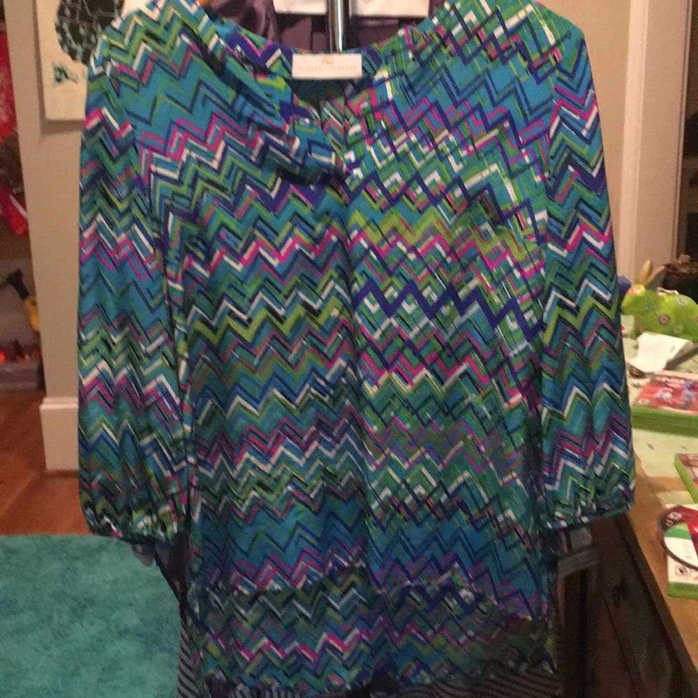 Amanda Uprichard Pattered Top